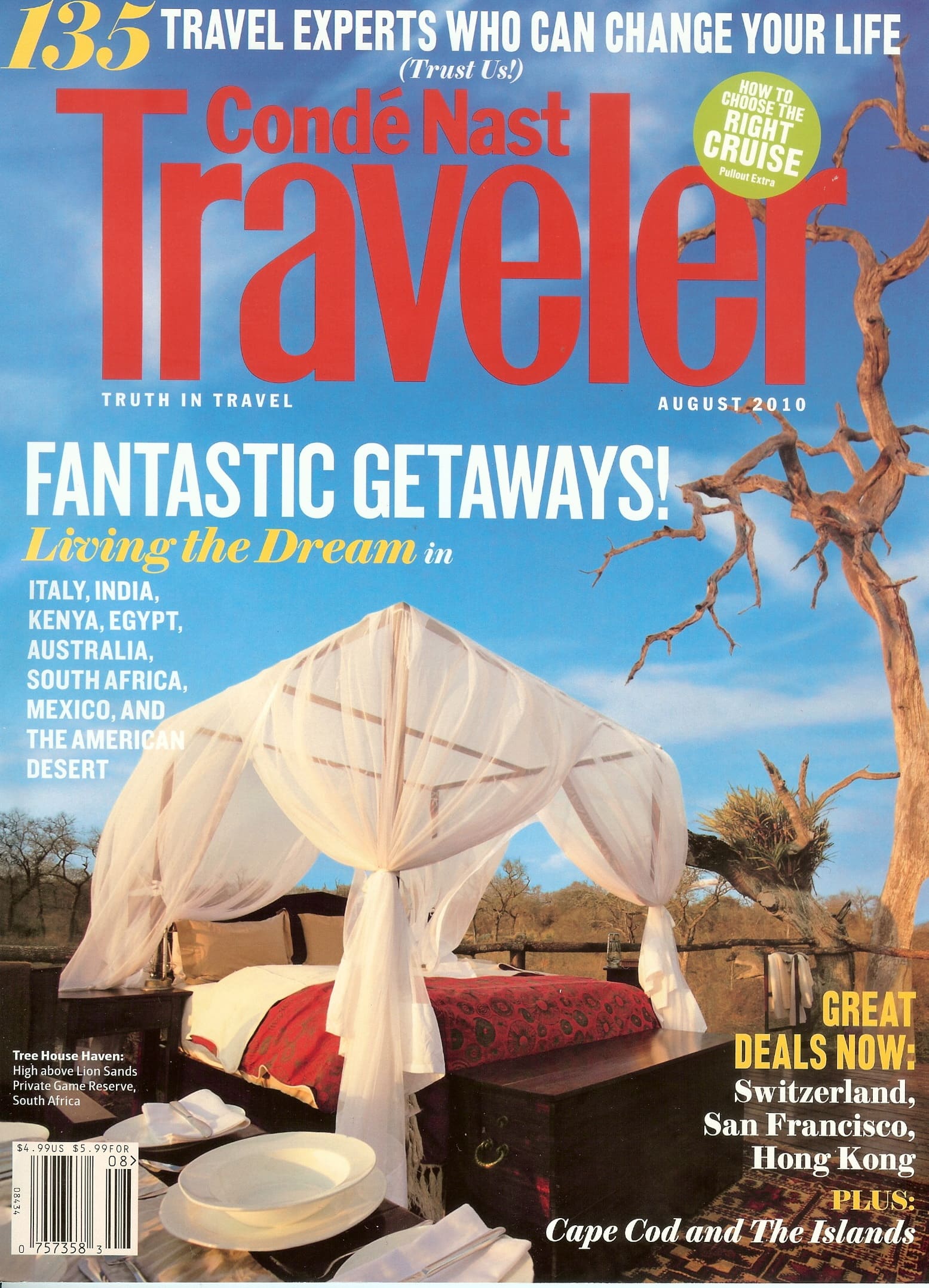 conde nast travel experts