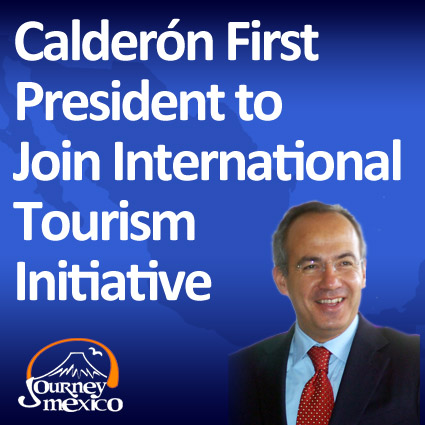 Calderon first to join International Tourism Initiatve 