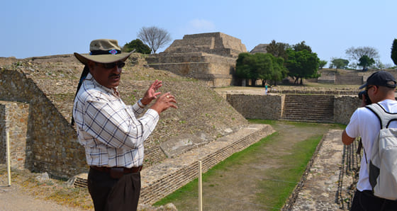 ball-court-monte-alban Ball Court of Monte Alban