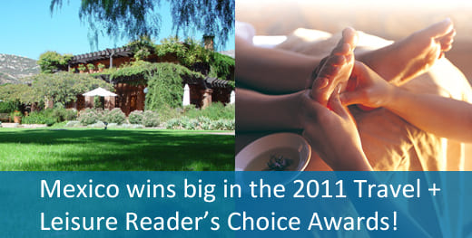 mexico-reader's choise Mexico in Travel + Leisure's Reader's Choise Awards