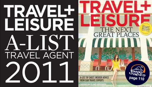 Journey Mexico in 2011 Travel + Leisure A-list