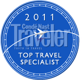 Zach Rabinor Conde Nast Top Travel Specialist 2011