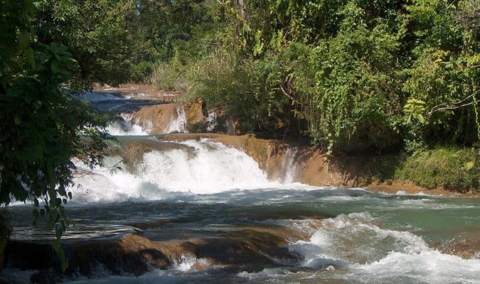 agua azul chiapas