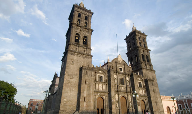 Cathedral in Puebla