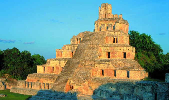 Yucatan Edzna Ruins