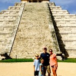 family chichen itza