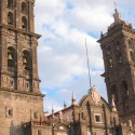 Historic Center in Puebla   The Cathedral