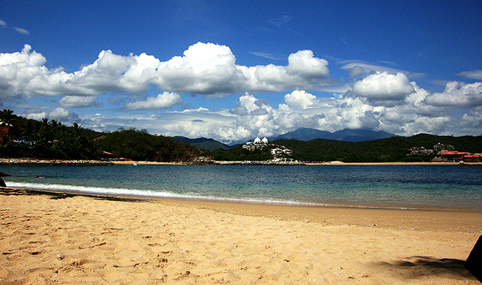 Beach in Huatulco