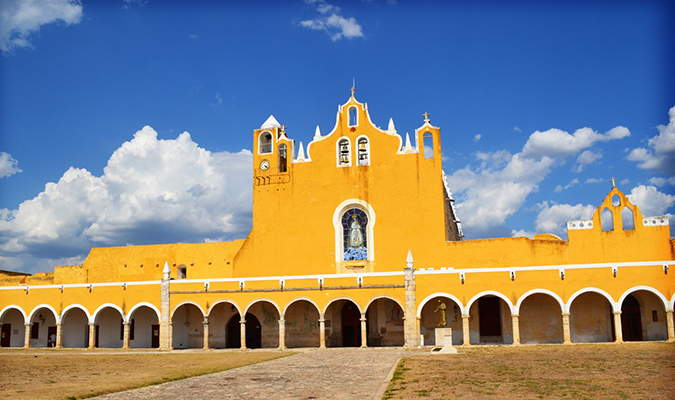 Izamal Yellow Building Culture