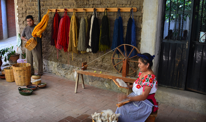 Weaving in Mexico