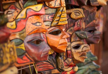 San Juan Chamula Masks