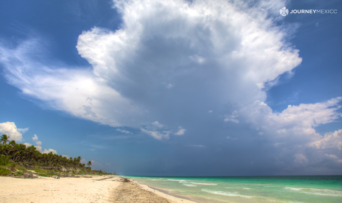 Beautiful beaches of Tulum