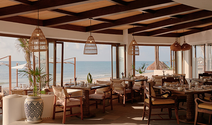 belmond maroma luxury hotel in mexico restaurant