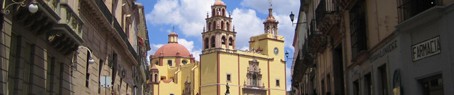 Cathedral from Street Guanajuato