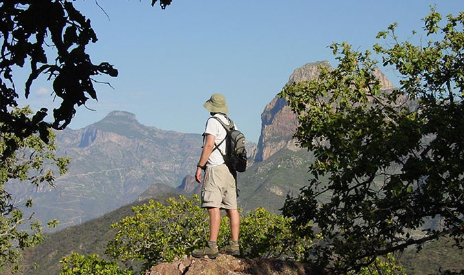 Hiking in Copper Canyon