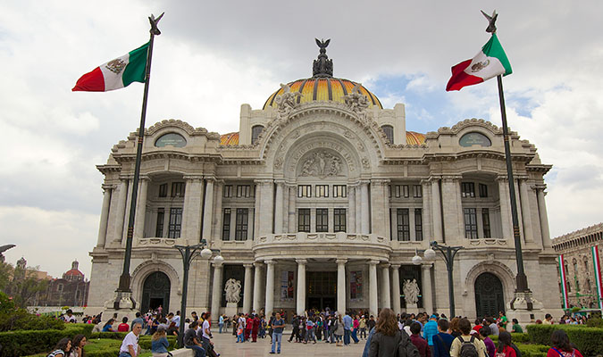 Palacio Bellas Artes in Mexico City