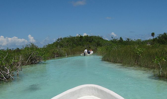 Boat Ride Sian Kaan