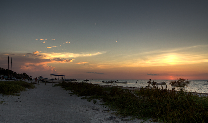 Beach Sunset Isla Holbox