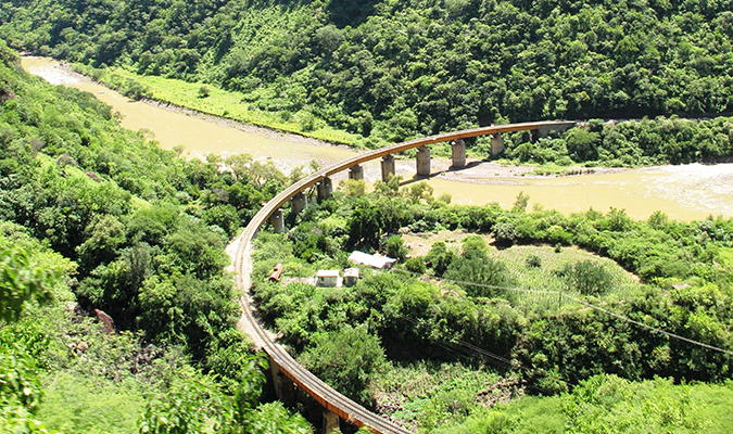 Copper Canyon Chepe train