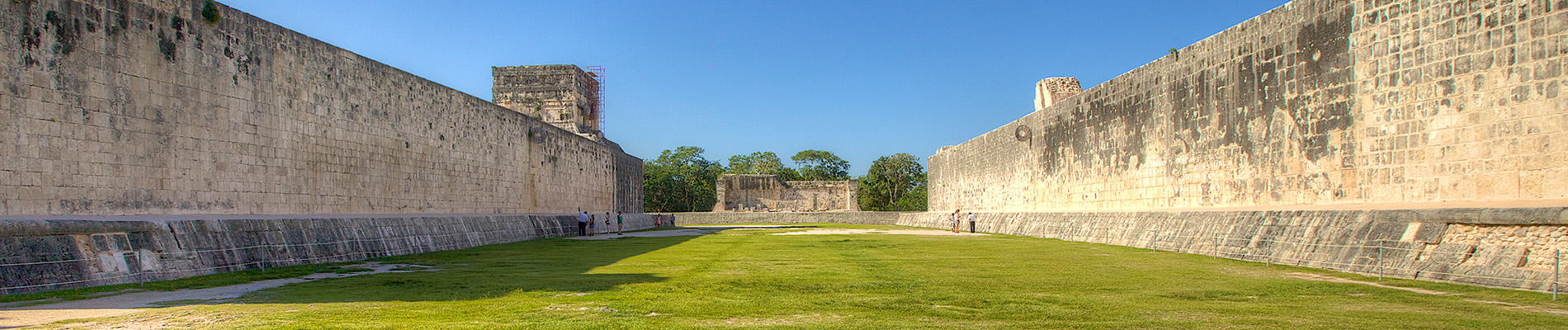 Chichen Itza Ballcourt Yucatan