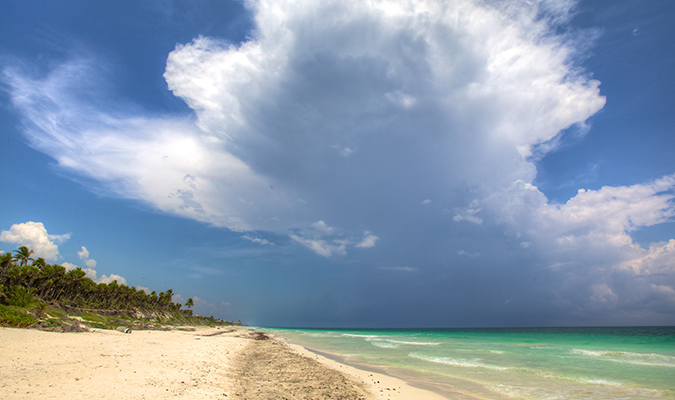 Beach Tulum Tranquility