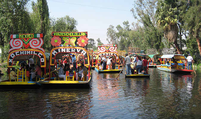 Xochimilco in Mexico City