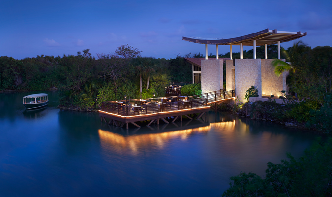 Luxury resort in Riviera Maya Mayakoba