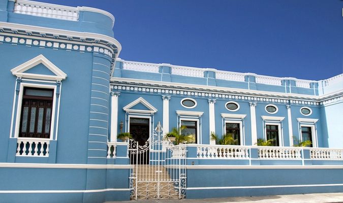 Casa Azul boutique hotel in Merida