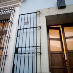 casa oaxaca door