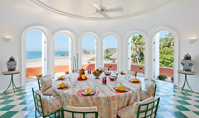 Cuixmala private villa on Pacific Coast