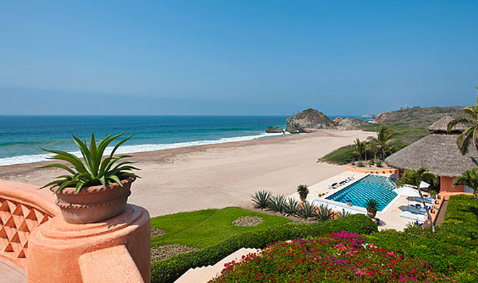 Cuixmala private villa on Pacific Coast