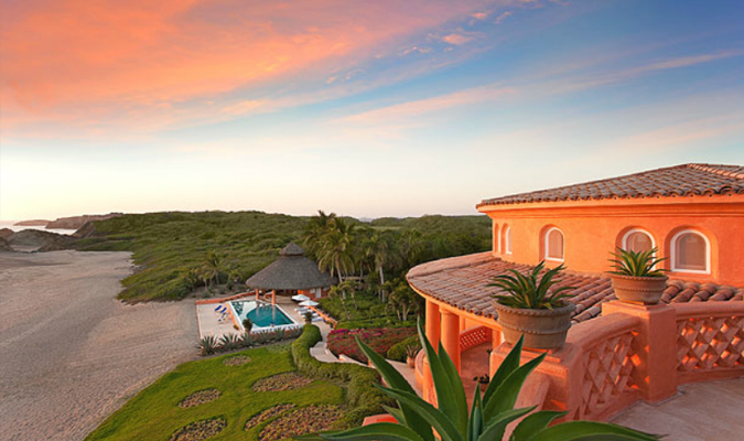 Cuixmala private villa on Pacific Coast