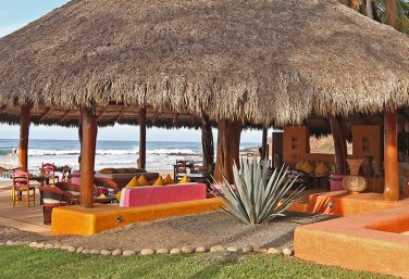 Las Alamandas Main Palapa Beach