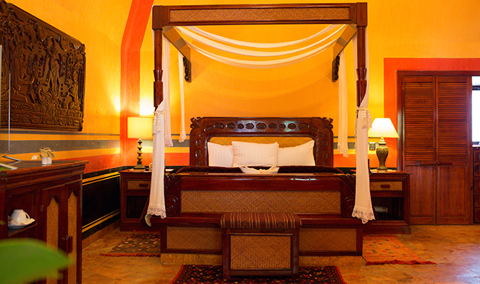 quinta chanabnal presidential suite bed