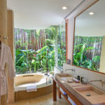 rosewood mayakoba beachfront suite bathroom