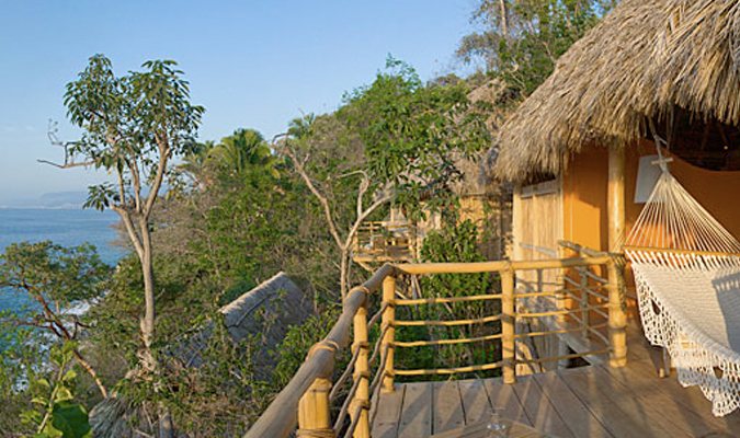 Beach yoga retreat in Mexico