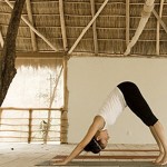 Beach yoga retreat in Mexico