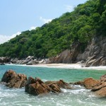 Beach yoga retreat in Mexico