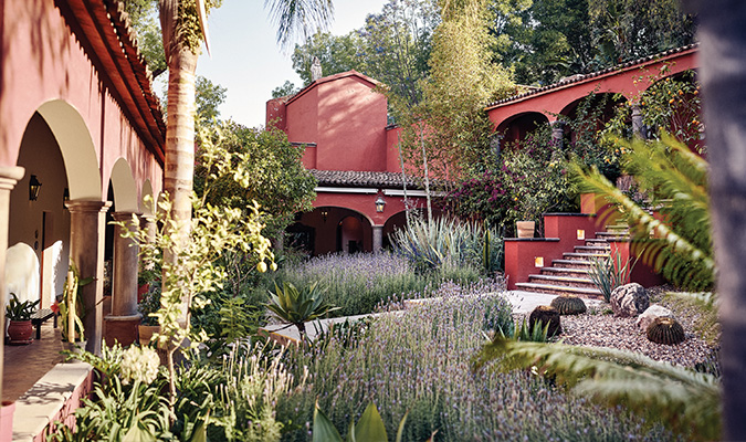 belmond san miguel allende courtyard