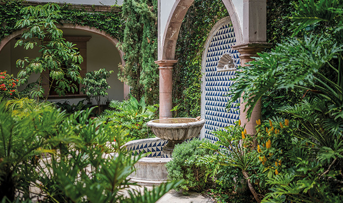 belmond san miguel allende fountain