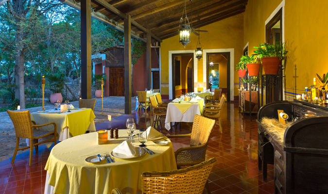 Hacienda Santa Rosa Luxury hotel in Yucatan