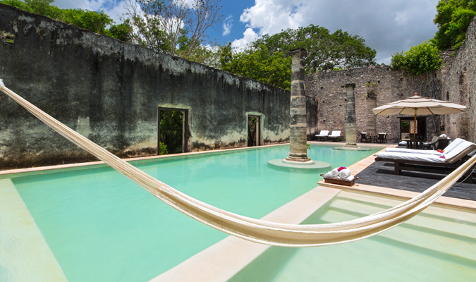 Luxury Hacienda Uayamon Hotel in Yucatan Peninsula