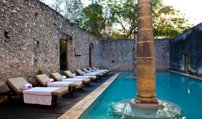 Luxury Hacienda Uayamon Hotel in Yucatan Peninsula