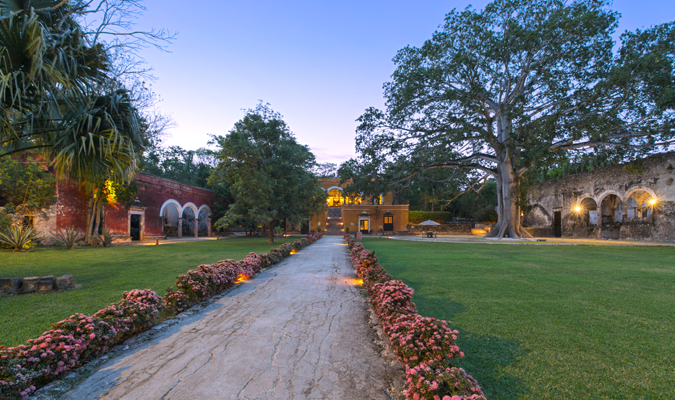 Luxury Hacienda Uayamon Hotel in Yucatan Peninsula