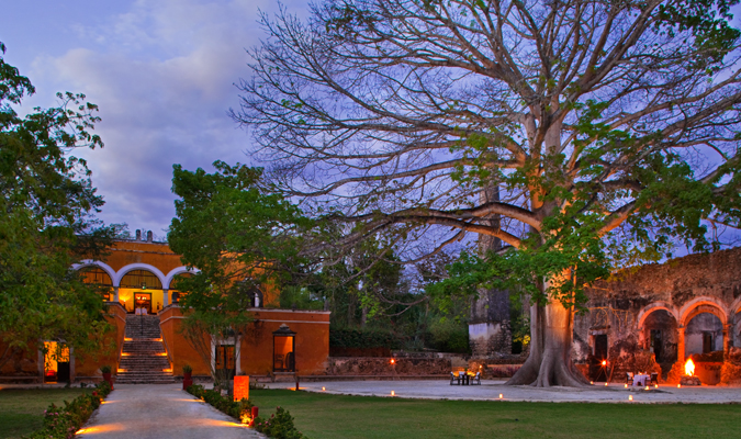 Luxury Hacienda Uayamon Hotel in Yucatan Peninsula