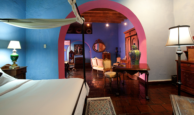 Mexican boutique hotel in Puebla