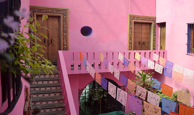 Mexican boutique hotel in Puebla