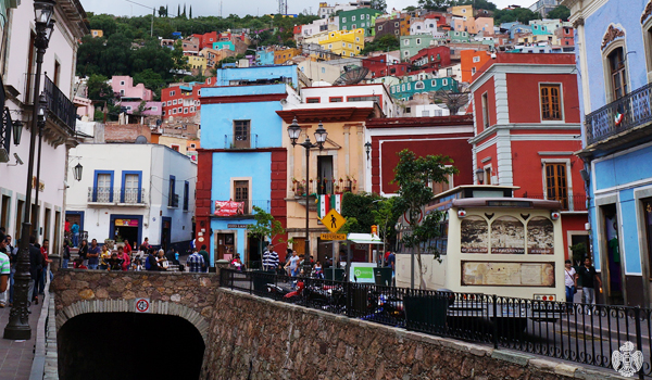 Subterranean streetsin Guanajuato