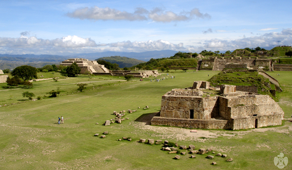 Monte Alban Ruins in Oaxaca