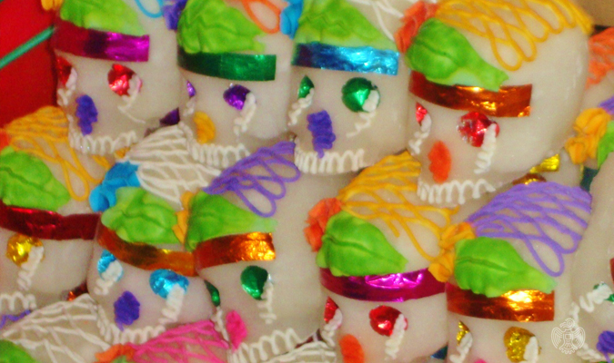 Mexico Day of the Dead calacas